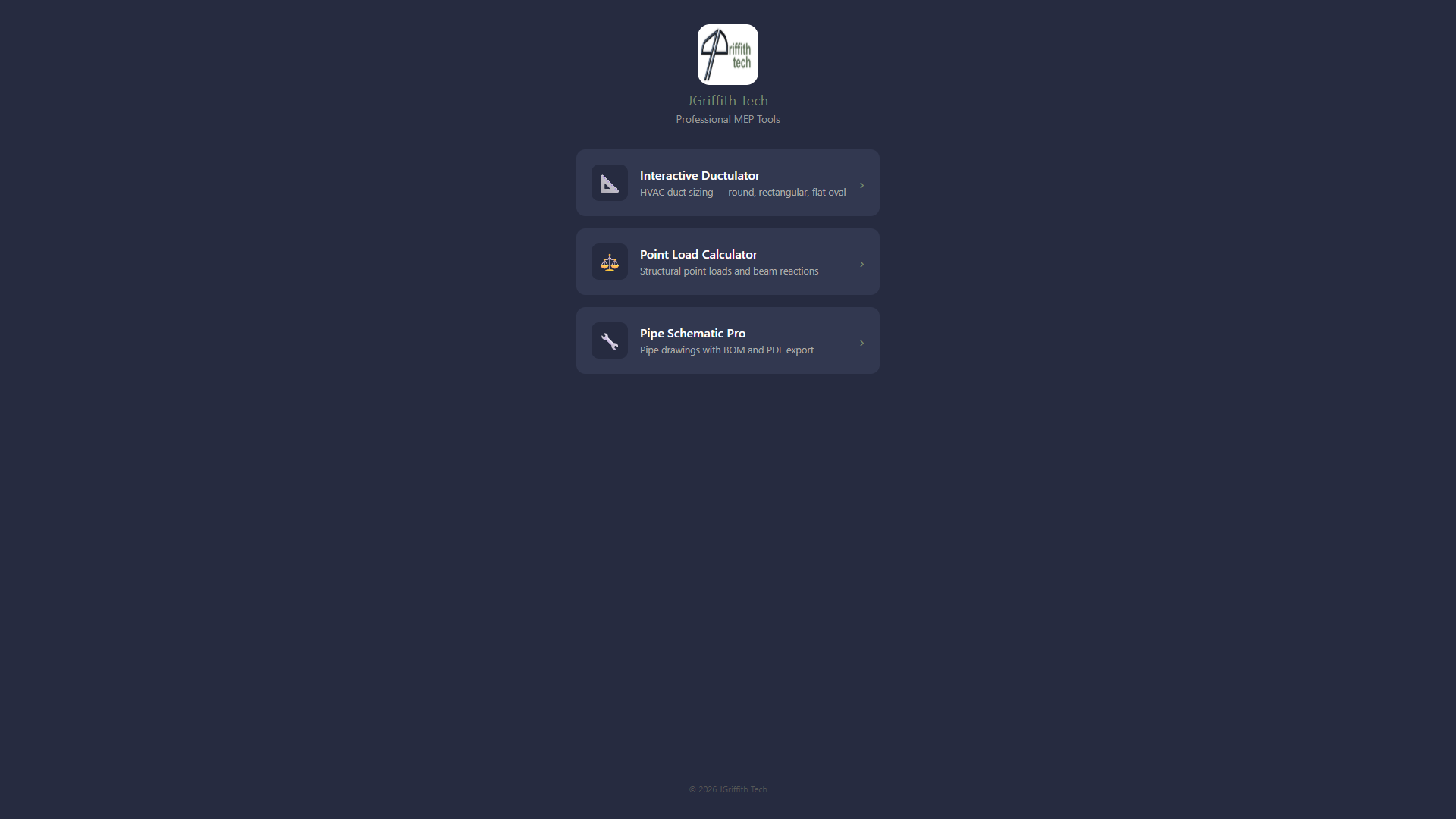 MEP Toolkit launcher